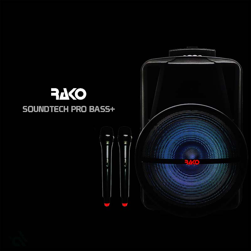 Rako SoundTech Pro Bass+ with 2 Mic. Rako SoundTech Pro Bass+ with 2 Mic.